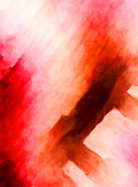 Soyut suluboya sanat eserleri. Fırça boyalı dijital resim. Renkli yaratıcı suluboya çizimi.