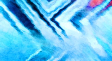 Soyut suluboya sanat eserleri. Fırça boyalı dijital resim. Renkli yaratıcı suluboya çizimi.