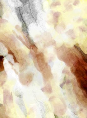 Soyut suluboya sanat eserleri. Fırça boyalı dijital resim. Renkli yaratıcı suluboya çizimi.