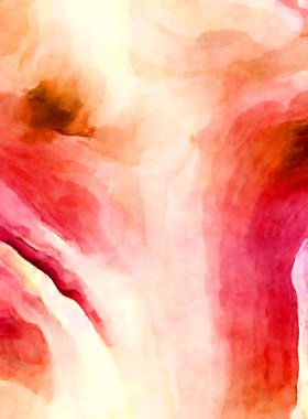 Soyut suluboya sanat eserleri. Fırça boyalı dijital resim. Renkli yaratıcı suluboya çizimi.