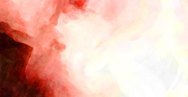 Soyut suluboya sanat eserleri. Fırça boyalı dijital resim. Renkli yaratıcı suluboya çizimi.