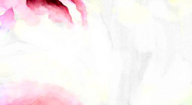 Soyut suluboya sanat eserleri. Fırça boyalı dijital resim. Renkli yaratıcı suluboya çizimi.