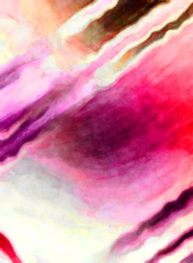 Soyut suluboya sanat eserleri. Fırça boyalı dijital resim. Renkli yaratıcı suluboya çizimi.