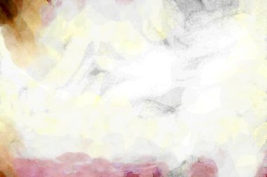 Soyut suluboya sanat eserleri. Fırça boyalı dijital resim. Renkli yaratıcı suluboya çizimi.