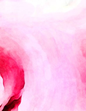 Soyut suluboya sanat eserleri. Fırça boyalı dijital resim. Renkli yaratıcı suluboya çizimi.