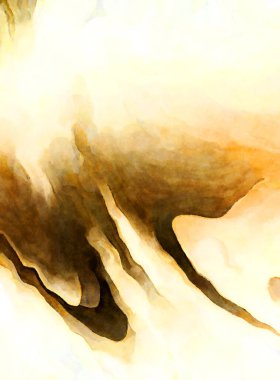 Soyut suluboya sanat eserleri. Fırça boyalı dijital resim. Renkli yaratıcı suluboya çizimi.