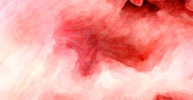 Soyut suluboya sanat eserleri. Fırça boyalı dijital resim. Renkli yaratıcı suluboya çizimi.