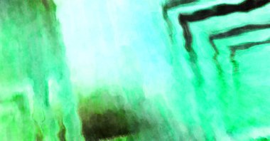 Soyut suluboya sanat eserleri. Fırça boyalı dijital resim. Renkli yaratıcı suluboya çizimi.