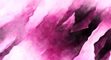 Soyut suluboya sanat eserleri. Fırça boyalı dijital resim. Renkli yaratıcı suluboya çizimi.