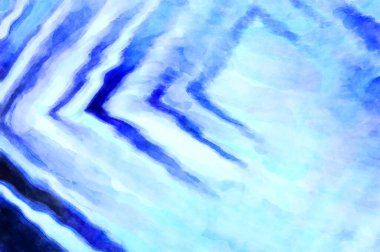 Soyut suluboya sanat eserleri. Fırça boyalı dijital resim. Renkli yaratıcı suluboya çizimi.