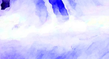 Soyut suluboya sanat eserleri. Fırça boyalı dijital resim. Renkli yaratıcı suluboya çizimi.