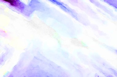 Soyut suluboya sanat eserleri. Fırça boyalı dijital resim. Renkli yaratıcı suluboya çizimi.