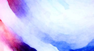 Soyut suluboya sanat eserleri. Fırça boyalı dijital resim. Renkli yaratıcı suluboya çizimi.