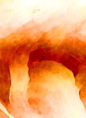 Soyut suluboya sanat eserleri. Fırça boyalı dijital resim. Renkli yaratıcı suluboya çizimi.