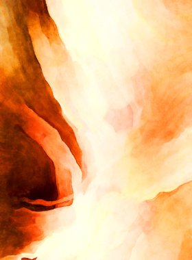 Soyut suluboya sanat eserleri. Fırça boyalı dijital resim. Renkli yaratıcı suluboya çizimi.