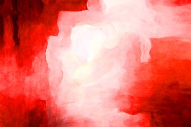 Soyut suluboya sanat eserleri. Fırça boyalı dijital resim. Renkli yaratıcı suluboya çizimi.