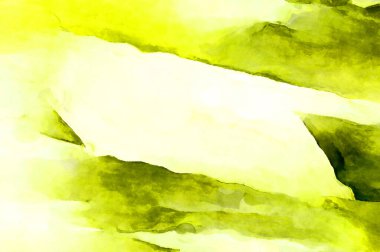 Soyut suluboya sanat eserleri. Fırça boyalı dijital resim. Renkli yaratıcı suluboya çizimi.