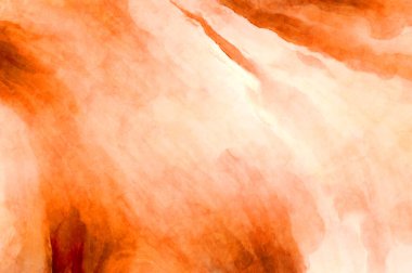 Soyut suluboya sanat eserleri. Fırça boyalı dijital resim. Renkli yaratıcı suluboya çizimi.