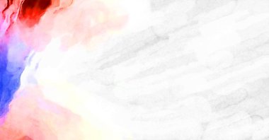 Soyut suluboya sanat eserleri. Fırça boyalı dijital resim. Renkli yaratıcı suluboya çizimi.