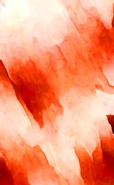 Soyut suluboya sanat eserleri. Fırça boyalı dijital resim. Renkli yaratıcı suluboya çizimi.