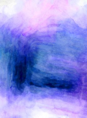 Soyut suluboya sanat eserleri. Fırça boyalı dijital resim. Renkli yaratıcı suluboya çizimi.