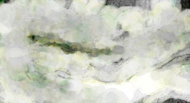 Soyut suluboya sanat eserleri. Fırça boyalı dijital resim. Renkli yaratıcı suluboya çizimi.