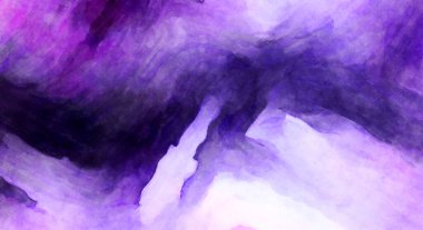 Soyut suluboya sanat eserleri. Fırça boyalı dijital resim. Renkli yaratıcı suluboya çizimi.