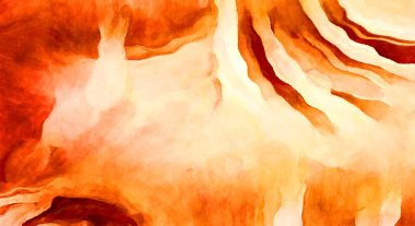 Soyut suluboya sanat eserleri. Fırça boyalı dijital resim. Renkli yaratıcı suluboya çizimi.