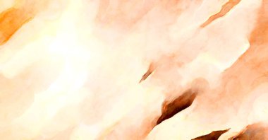 Soyut suluboya sanat eserleri. Fırça boyalı dijital resim. Renkli yaratıcı suluboya çizimi.