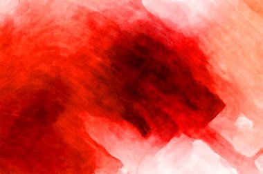 Soyut suluboya sanat eserleri. Fırça boyalı dijital resim. Renkli yaratıcı suluboya çizimi.