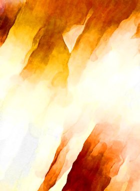 Soyut suluboya sanat eserleri. Fırça boyalı dijital resim. Renkli yaratıcı suluboya çizimi.