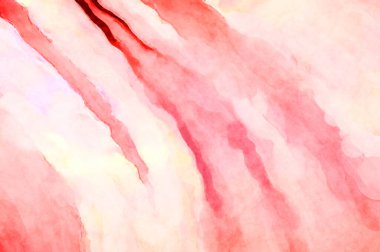 Soyut suluboya sanat eserleri. Fırça boyalı dijital resim. Renkli yaratıcı suluboya çizimi.