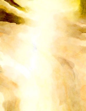 Soyut suluboya sanat eserleri. Fırça boyalı dijital resim. Renkli yaratıcı suluboya çizimi.