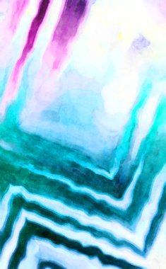 Soyut suluboya sanat eserleri. Fırça boyalı dijital resim. Renkli yaratıcı suluboya çizimi.