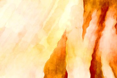 Soyut suluboya sanat eserleri. Fırça boyalı dijital resim. Renkli yaratıcı suluboya çizimi.