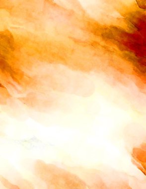 Soyut suluboya sanat eserleri. Fırça boyalı dijital resim. Renkli yaratıcı suluboya çizimi.