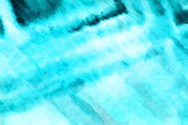 Soyut suluboya sanat eserleri. Fırça boyalı dijital resim. Renkli yaratıcı suluboya çizimi.