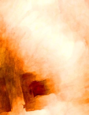 Soyut suluboya sanat eserleri. Fırça boyalı dijital resim. Renkli yaratıcı suluboya çizimi.