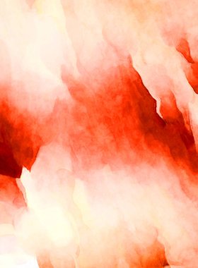 Soyut suluboya sanat eserleri. Fırça boyalı dijital resim. Renkli yaratıcı suluboya çizimi.