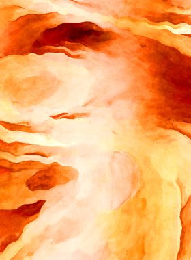 Soyut suluboya sanat eserleri. Fırça boyalı dijital resim. Renkli yaratıcı suluboya çizimi.