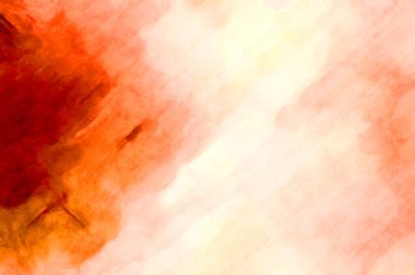 Soyut suluboya sanat eserleri. Fırça boyalı dijital resim. Renkli yaratıcı suluboya çizimi.