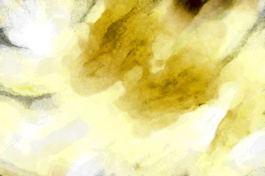 Soyut suluboya sanat eserleri. Fırça boyalı dijital resim. Renkli yaratıcı suluboya çizimi.