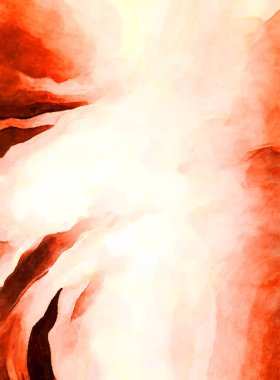 Soyut suluboya sanat eserleri. Fırça boyalı dijital resim. Renkli yaratıcı suluboya çizimi.