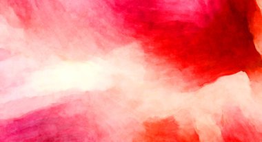 Soyut suluboya sanat eserleri. Fırça boyalı dijital resim. Renkli yaratıcı suluboya çizimi.