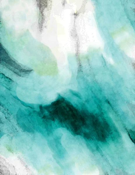 Soyut suluboya sanat eserleri. Fırça boyalı dijital resim. Renkli yaratıcı suluboya çizimi.