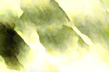 Soyut suluboya sanat eserleri. Fırça boyalı dijital resim. Renkli yaratıcı suluboya çizimi.