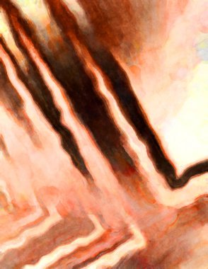 Soyut suluboya sanat eserleri. Fırça boyalı dijital resim. Renkli yaratıcı suluboya çizimi.