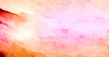 Soyut suluboya sanat eserleri. Fırça boyalı dijital resim. Renkli yaratıcı suluboya çizimi.