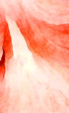 Soyut suluboya sanat eserleri. Fırça boyalı dijital resim. Renkli yaratıcı suluboya çizimi.