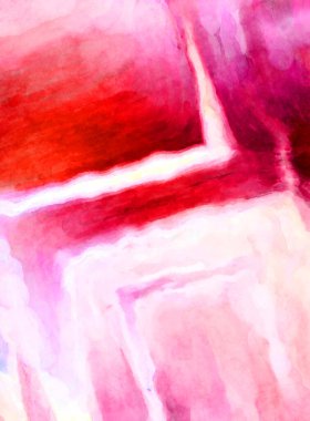 Soyut suluboya sanat eserleri. Fırça boyalı dijital resim. Renkli yaratıcı suluboya çizimi.